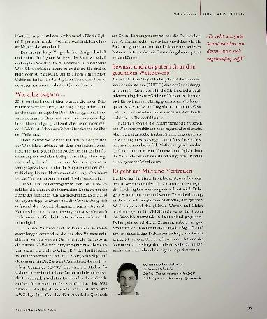 Vorschauseite 2: Digitale Transformation schweißt zusammen.
