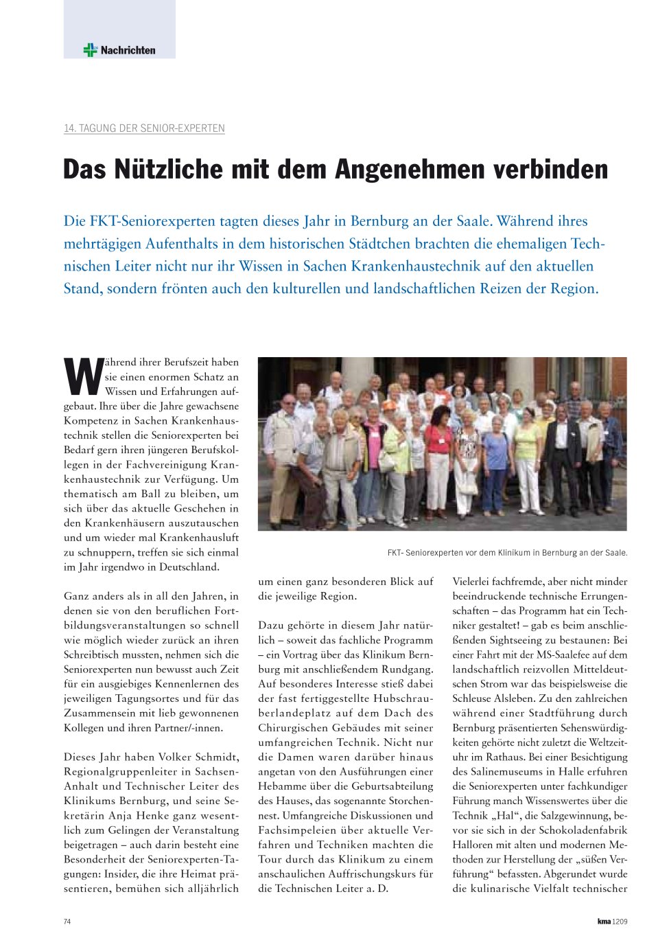 Vorschauseite 1: Das Nützliche mit dem Angenehmen verbinden