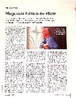 Vorschauseite 1: Pflege sieht Politik in der Pflicht