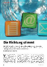 Vorschauseite 1: Die Richtung stimmt.