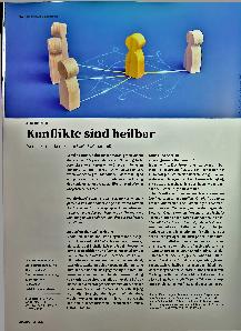 Vorschauseite 1: Konflikte sind heilbar.