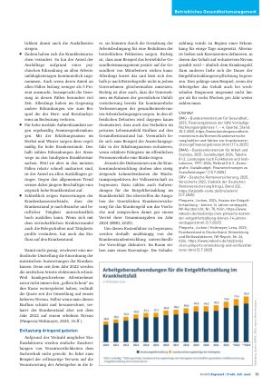 Vorschauseite 2: Entgeltfortzahlung bei Krankheit kostet 82 Milliarden Euro