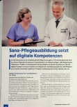 Vorschauseite 1: Sana-Pflegeausbildung setzt auf digitale Kompetenzen