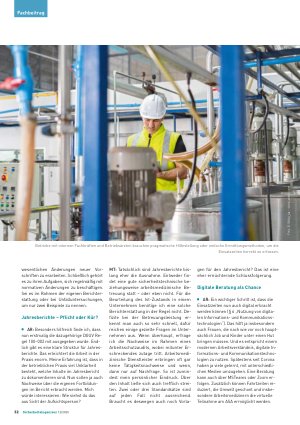 Vorschauseite 2: Neue DGUV Vorschrift 2 Zwischen Fortschritt und Alltagspraxis – ein Zwiegespräch