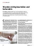 Vorschauseite 1: Wunden richtig beurteilen und behandeln