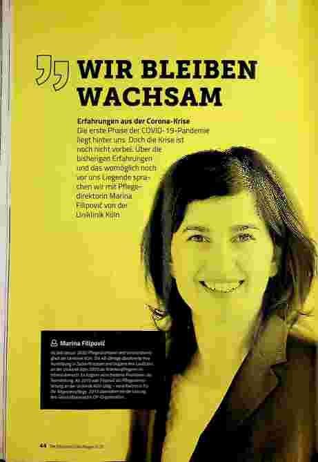 Vorschauseite 1: WIR BLEIBEN WACHSAM.