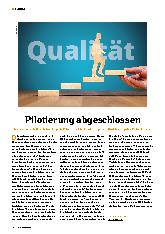 Vorschauseite 1: Pilotierung abgeschlossen