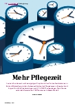 Vorschauseite 1: Mehr Pflegezeit