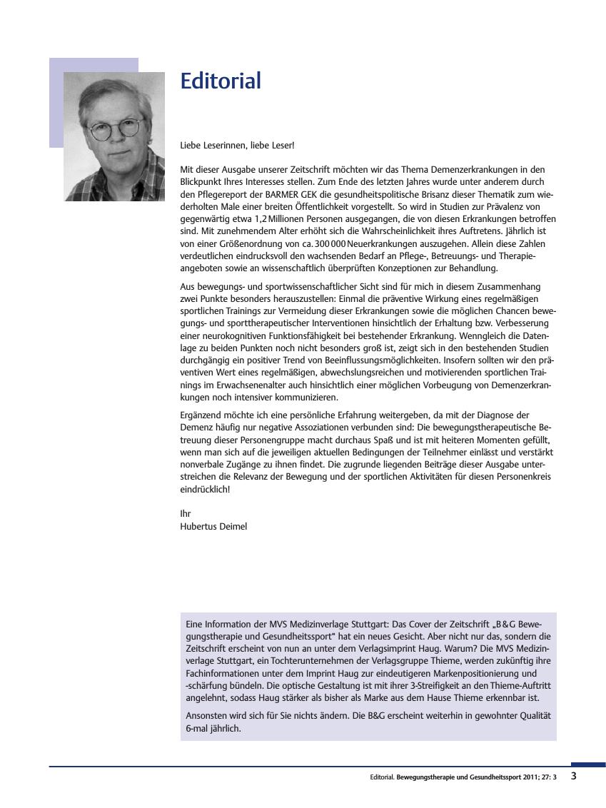 Vorschauseite 1: Editorial