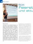 Vorschauseite 1: Feierstunde in "echt und aktuelle Informationen"