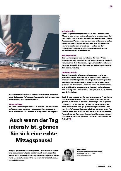 Vorschauseite 4: Was sind die größten Herausforderungen?