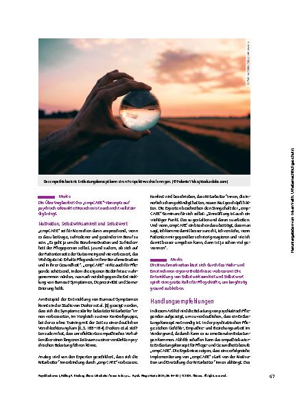 Vorschauseite 4: Bindung älterer Mitarbeiter*innen in der psychiatrischen Pflege