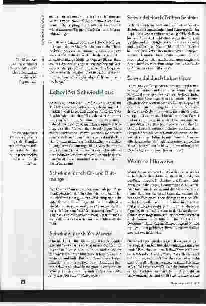 Vorschauseite 3: Müde und schwindelig - die diffusen Zeichen der Leber
