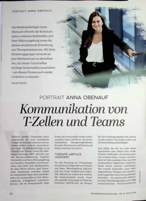Vorschauseite 1: Kommunikation von T-Zellen und Teams