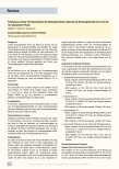 Vorschauseite 1: Prophylaxe venöser Thromboembolien bei Risikopatientinnen während der Schwangerschaft und in der frühen postpartalen Phase