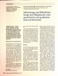Vorschauseite 1: Selbstimage und öffentliches Image des Pflegeberufs: eine quantitative und qualitative Querschnittsstudie
