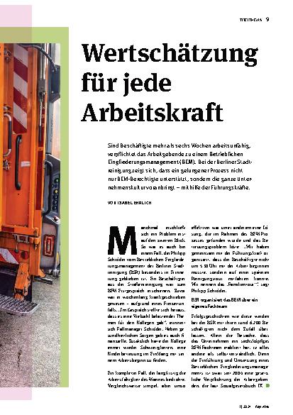Vorschauseite 2: Wertschätzung für jede Arbeitskraft
