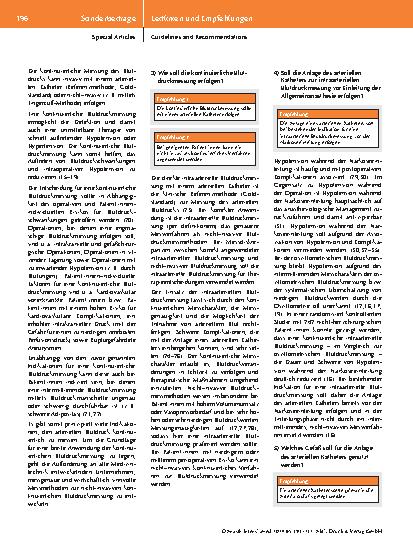 Vorschauseite 4: S1-Leitlinie Intraoperative klinische Anwendung von hämodynamischem Monitoring bei nicht-kardiochirurgischen Patient:innen