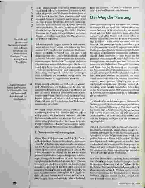 Vorschauseite 3: Gesundheitszentrale Darm - Pankreasschwäche und Gallensäureverlust-Syndrom