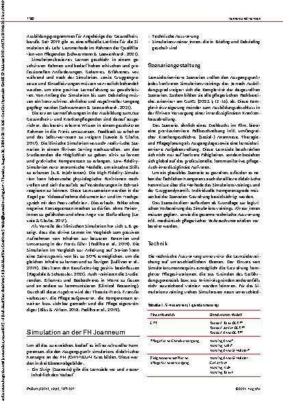 Vorschauseite 2: Stationsalltag meistern: Simulationstraining im Pflegestudium als Vorbereitung auf den Berufseinstieg