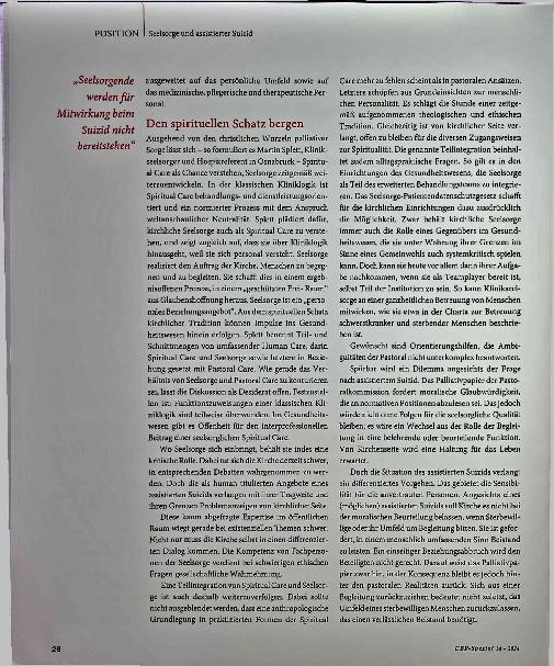 Vorschauseite 2: Beistand bis zuletzt