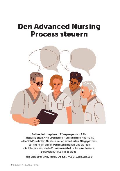 Vorschauseite 1: Den Advanced Nursing Process steuern