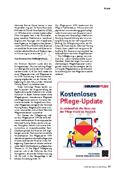 Vorschauseite 2: Den Advanced Nursing Process steuern