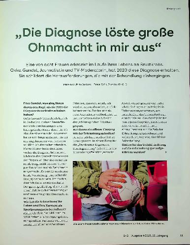 Vorschauseite 2: „Die Diagnose löste große Ohnmacht in mir aus“