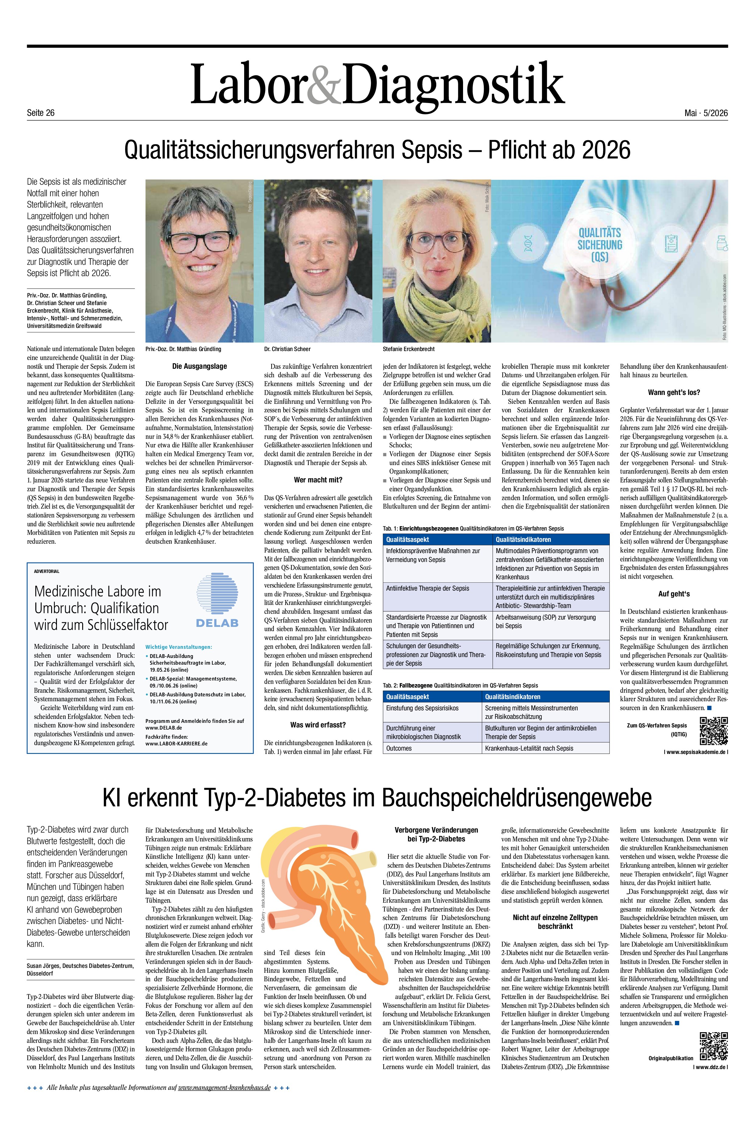 Vorschauseite 1: Labor & Diagnostik