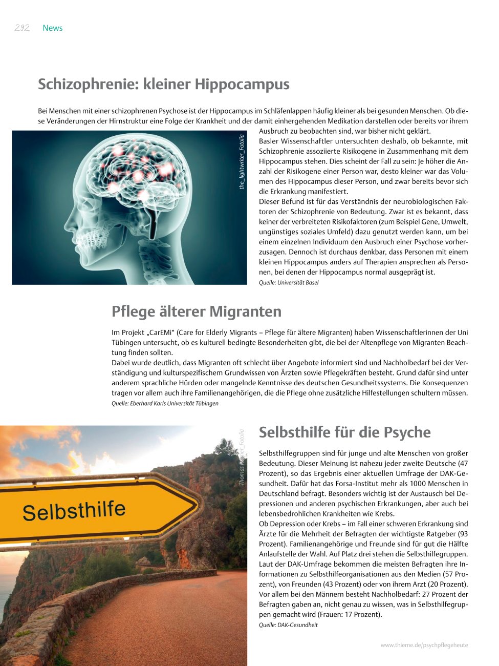 Vorschauseite 1: News