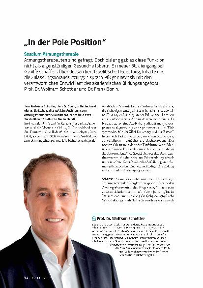 Vorschauseite 1: " In der Pole Position“
