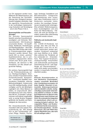 Vorschauseite 5: Krisensituationen professionell begegnen Aufbau und Integration klinischer Kriseninterventionsteams