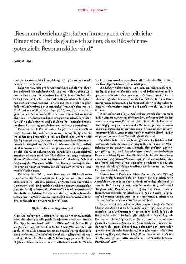 Vorschauseite 3: Bildschirme als Lehrer?
