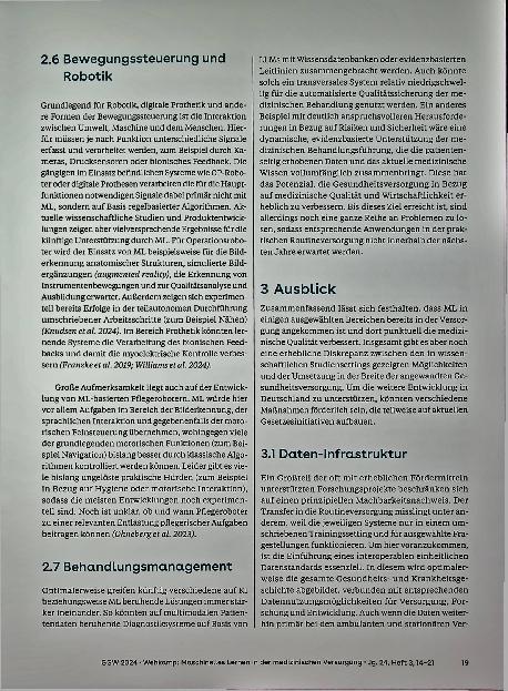 Vorschauseite 6: Maschinelles Lernen in der medizinischen Versorgung