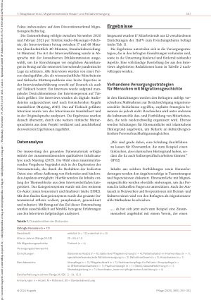 Vorschauseite 3: Migrationssensible Hospizund Palliativversorgung in Deutschland