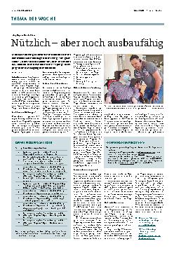 Vorschauseite 1: Nützlich – aber noch ausbaufähig
