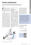 Vorschauseite 1: Online-Getümmel! Und wo sind denn jetzt die Patienteninformationen?
