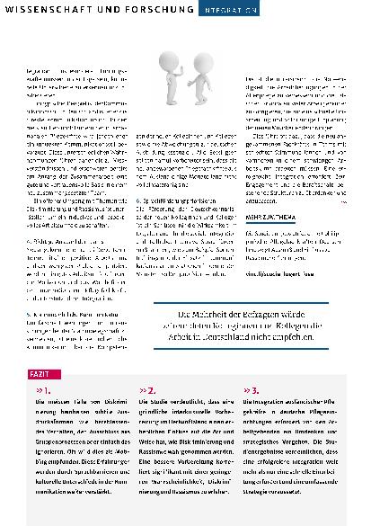 Vorschauseite 3: "Subtiler Rassismus gehört zum Alltag"