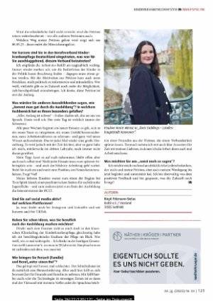 Vorschauseite 2: Persönlich vorgestellt: Pauline Marie Hense