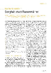 Vorschauseite 1: Krankenhausreform: Sorgfalt statt Rasenmäher