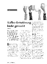 Vorschauseite 1: Kaffee-Entwöhnung leicht gemacht