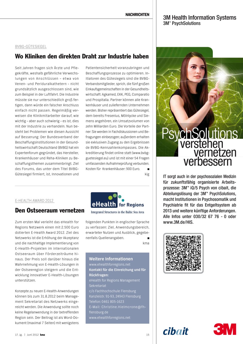 Vorschauseite 1: Den Ostseeraum vernetzen