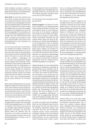 Vorschauseite 2: Irritation erwünscht? Ein Briefwechsel zur Einführung von Genesungsbegleitung