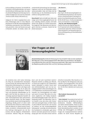 Vorschauseite 3: Irritation erwünscht? Ein Briefwechsel zur Einführung von Genesungsbegleitung
