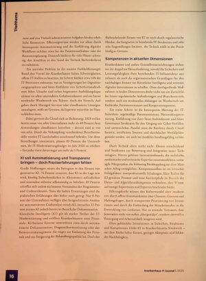 Vorschauseite 2: Erfolgshandeln: IT-Modernisierung in deutschen Krankenhäusern
