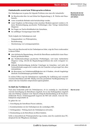 Vorschauseite 5: Beraterbrief Pflege Heft 19-2025