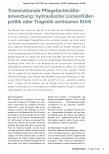 Vorschauseite 2: Transnationale Pflegefachkräfteanwerbung: hydraulische Lückenfüller Politik oder Tragödie achtsamer Ethik