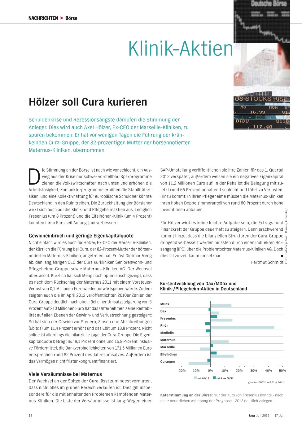 Vorschauseite 1: Hölzer soll Cura kurieren