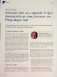 Vorschauseite 1: Wie lassen sich Leistungen der Eingliederungshilfe von den Leistungen zur Pflege abgrenzen?