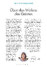 Vorschauseite 1: Über das Wirken des Geistes